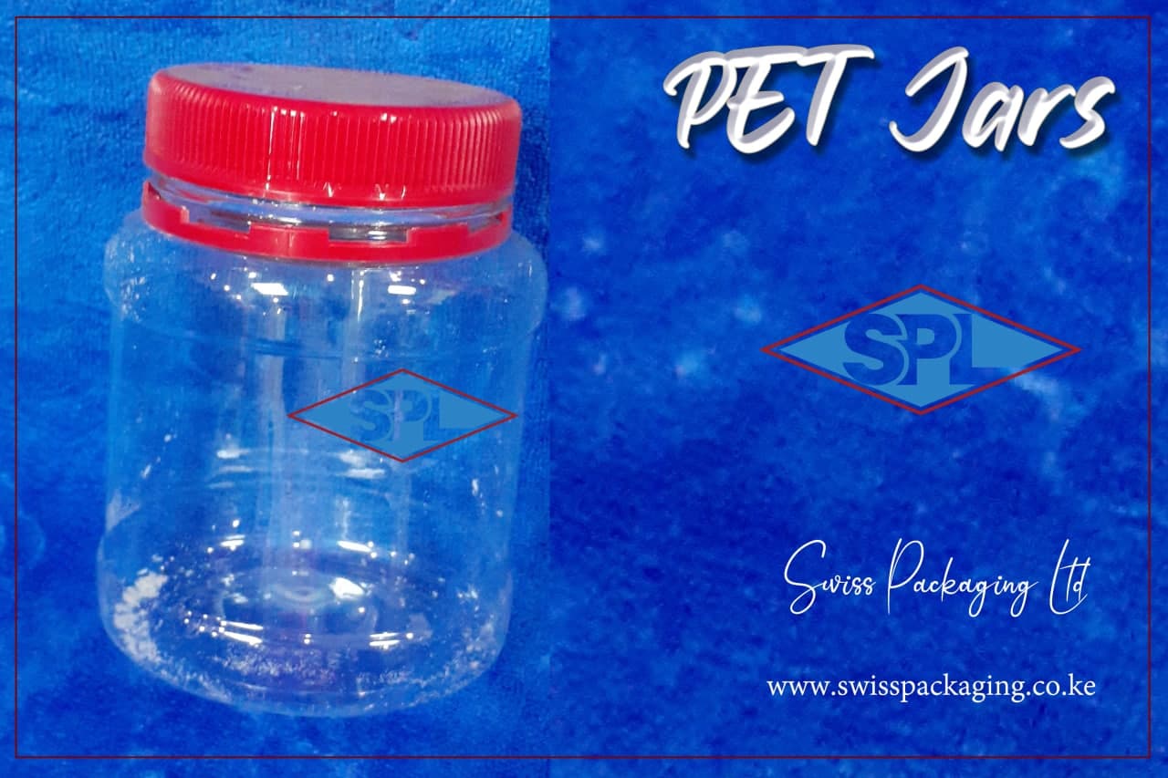 Pet jars, Swiss Packaging Ltd