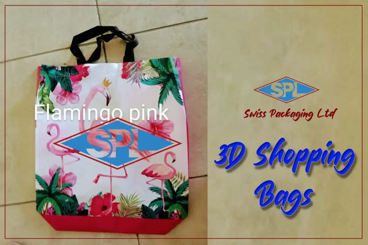 3D Shopping Bags, Swiss Packaging Ltd