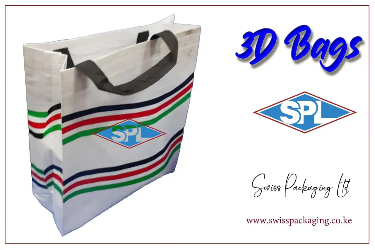 3D Shopping Bags, Swiss Packaging Ltd