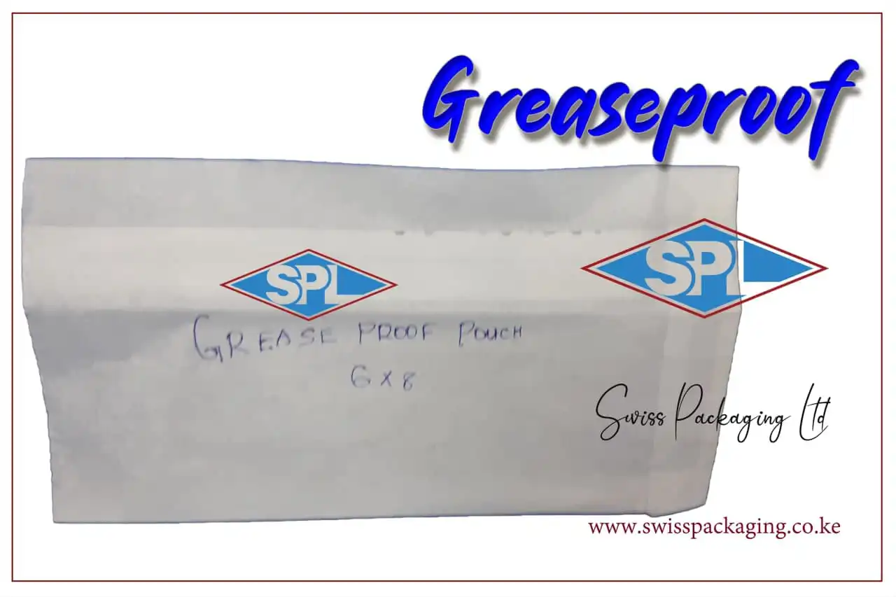 Greaseproof pouches, food packaging, eco-friendly pouches, Swiss Packaging Ltd, grease-resistant bags, takeaway packaging