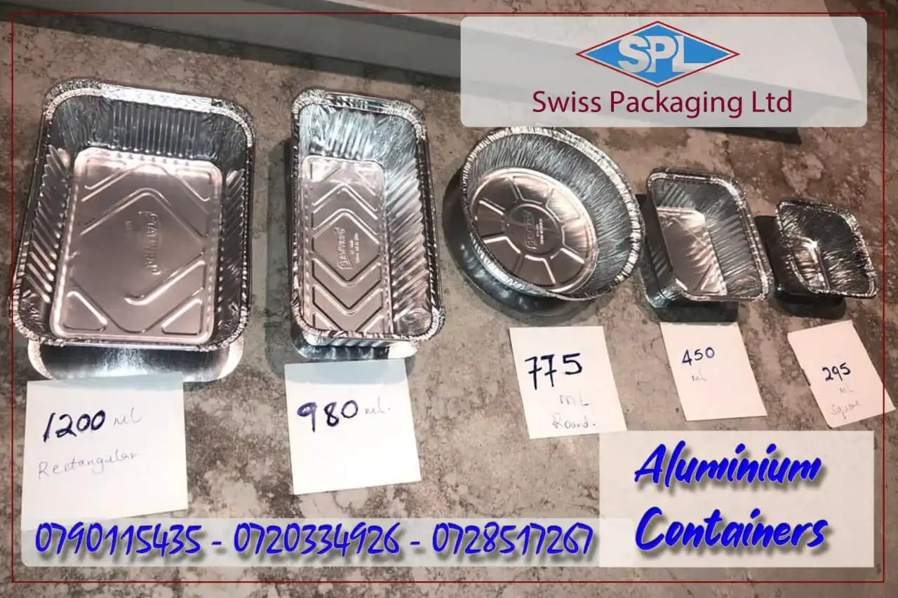 Aluminium Punnets, food packaging, Swiss Packaging Ltd, takeaway containers, eco-friendly trays, disposable food trays, foil containers.