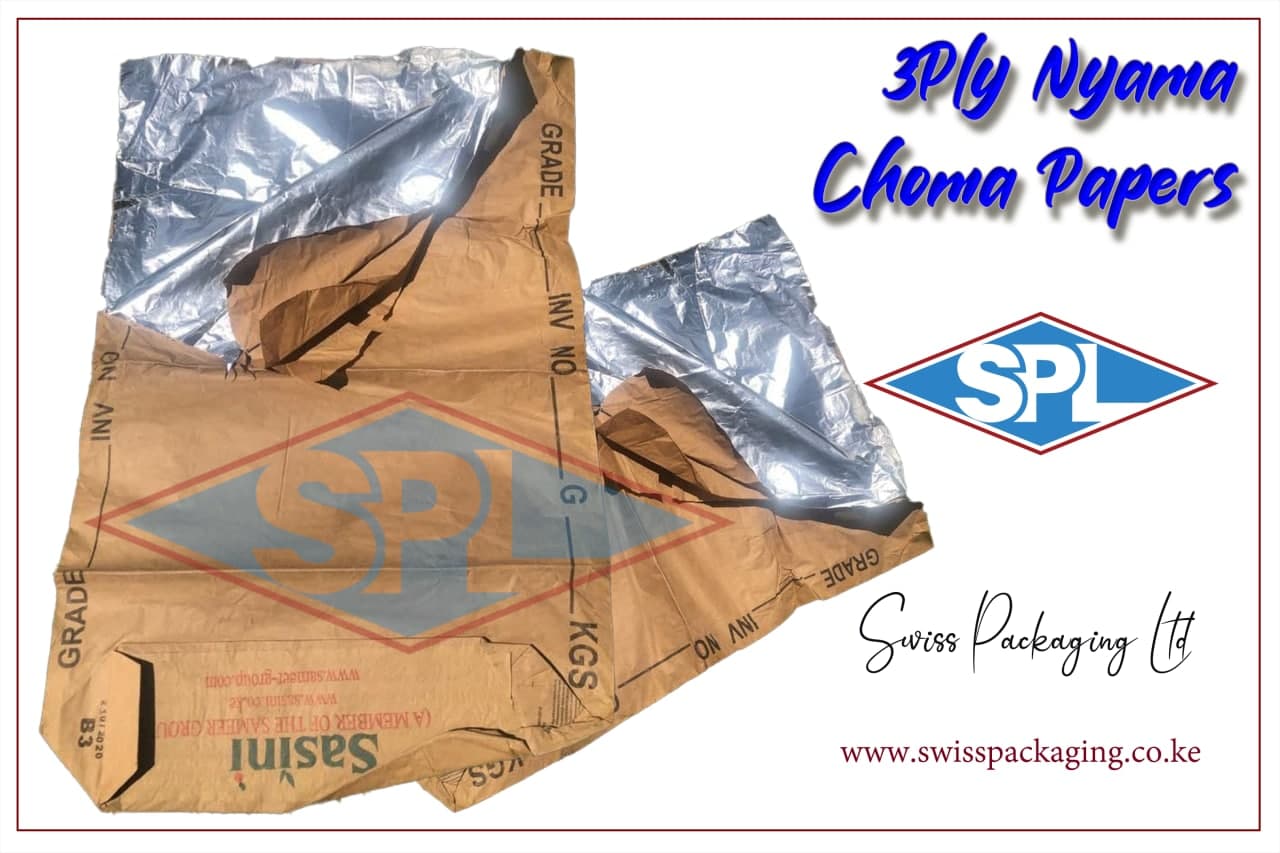 3-Ply Nyama Choma Papers, Swiss Packaging Ltd