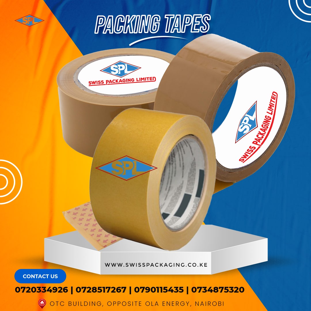 Packing Tapes For Your Every Day Use, Swiss Packaging Ltd