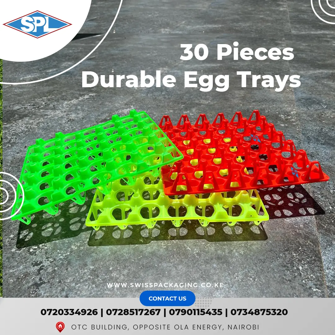 Plastic Egg Trays, Swiss Packaging Ltd